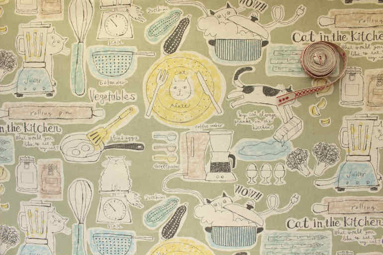 Jca 綿麻キッチンキャット